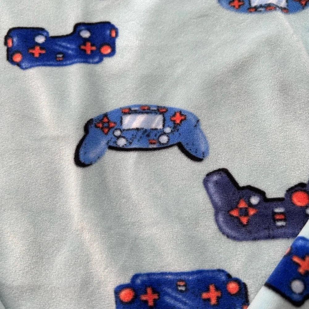 Carter's Blue Game Controller Pajama Set Size 14/14A
